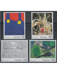 SWITZERLAND 2011 Disabled artists 4v MNH**