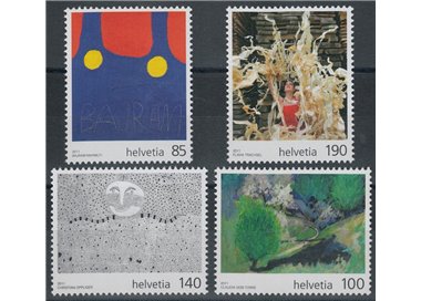 SVIZZERA 2011 Artisti disabili 4v MNH**