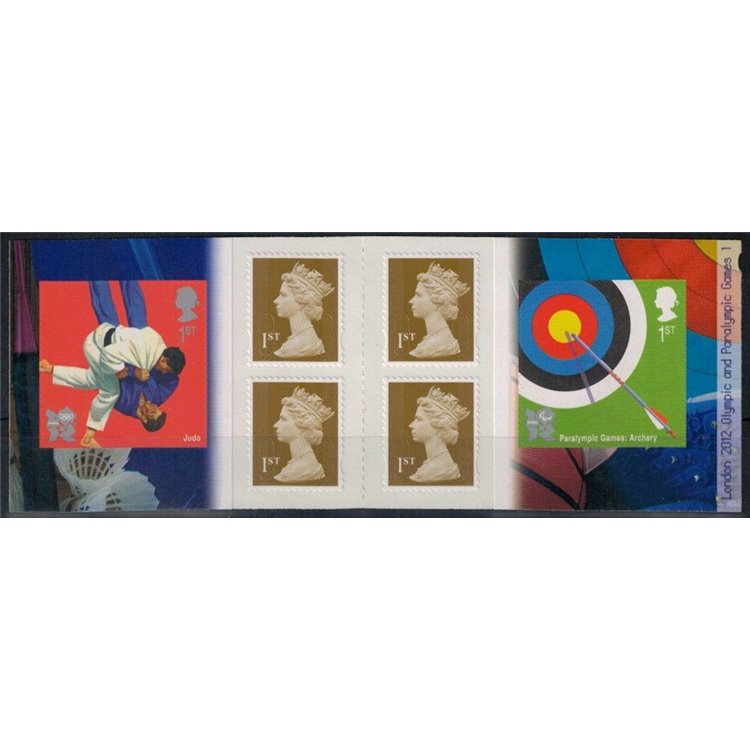 GREAT BRITAIN 2010 Archery and Judo booklet MNH**