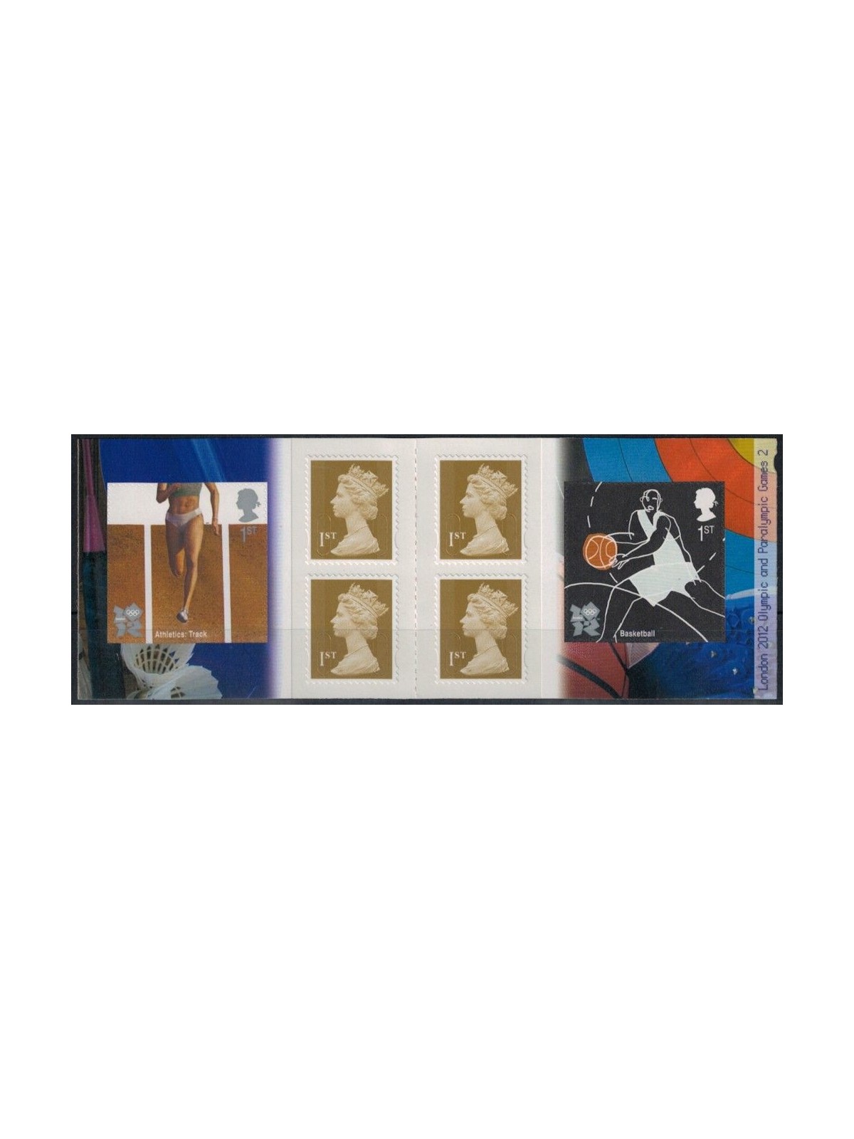 GREAT BRITAIN 2010 Athletics and Basketball booklet MNH**