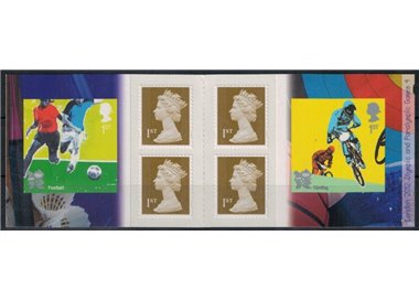 GREAT BRITAIN 2010 Football and Cycling booklet MNH**