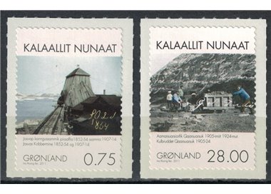 GROENLANDIA 2011 Industria mineraria 2v MNH**