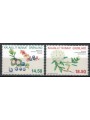 GREENLAND 2012 Local plants and fruits 2v MNH**