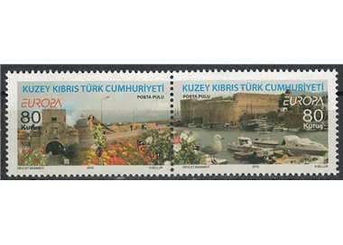 CIPRO DEL NORD 2012 Europa 2v MNH**