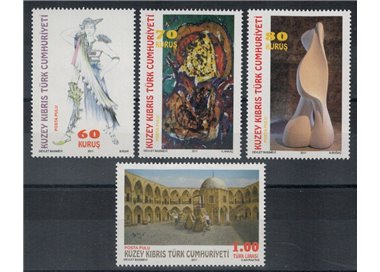 CIPRO DEL NORD 2011 Arte 4v MNH**