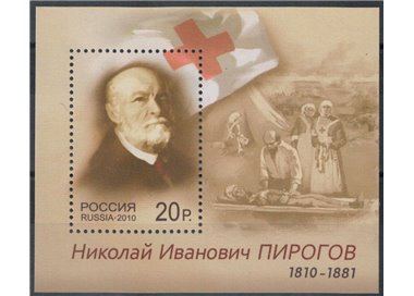 RUSSIA 2010 Nikolaj Pirogow BF MNH**