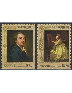 RUSSIA 2010 Dmitrij Lewizki 2v MNH**