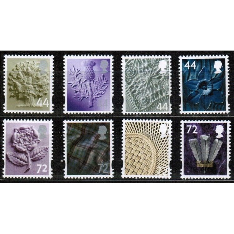 GRAN BRETAGNA 2006 Emblemi regionali 8v MNH**