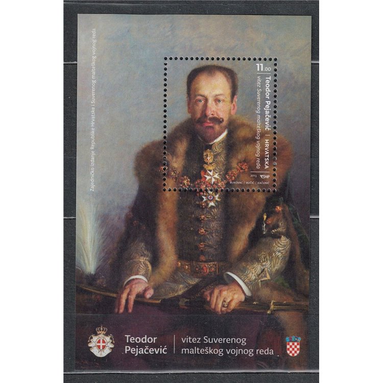 CROATIA 2013 Teodor Pejacevic s/s MNH**
