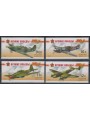 RUSSIA 2011 Aerei della 2ª Guerra Mondiale 4v MNH**