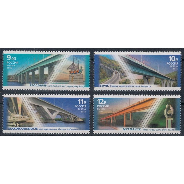 RUSSIA 2010 Ponti 4v MNH**