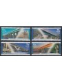RUSSIA 2010 Bridges 4v MNH**