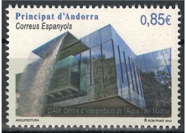 ANDORRA SPAGNOLA 2012 Architettura, CIAM MNH**