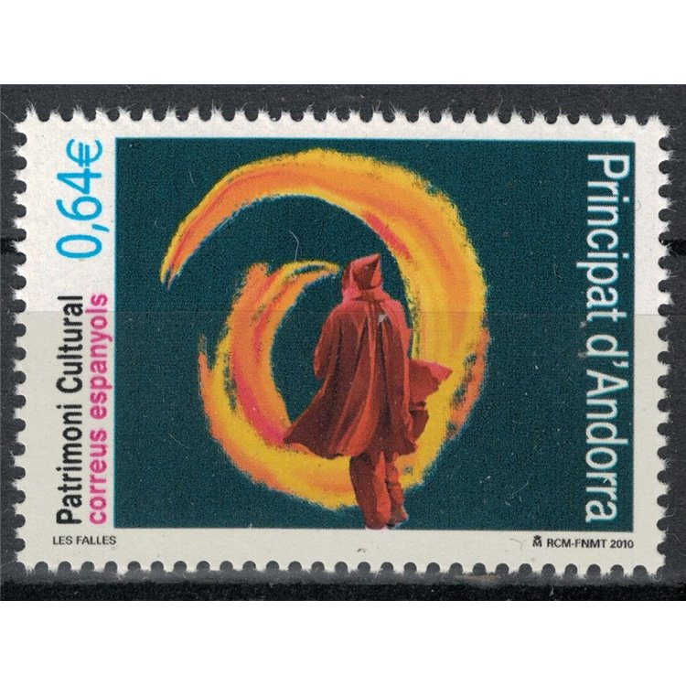 ANDORRA SPANISH 2010 Cultural Heritage, Les Falles MNH**