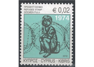 CYPRUS 2012 Pro Refugees MNH**