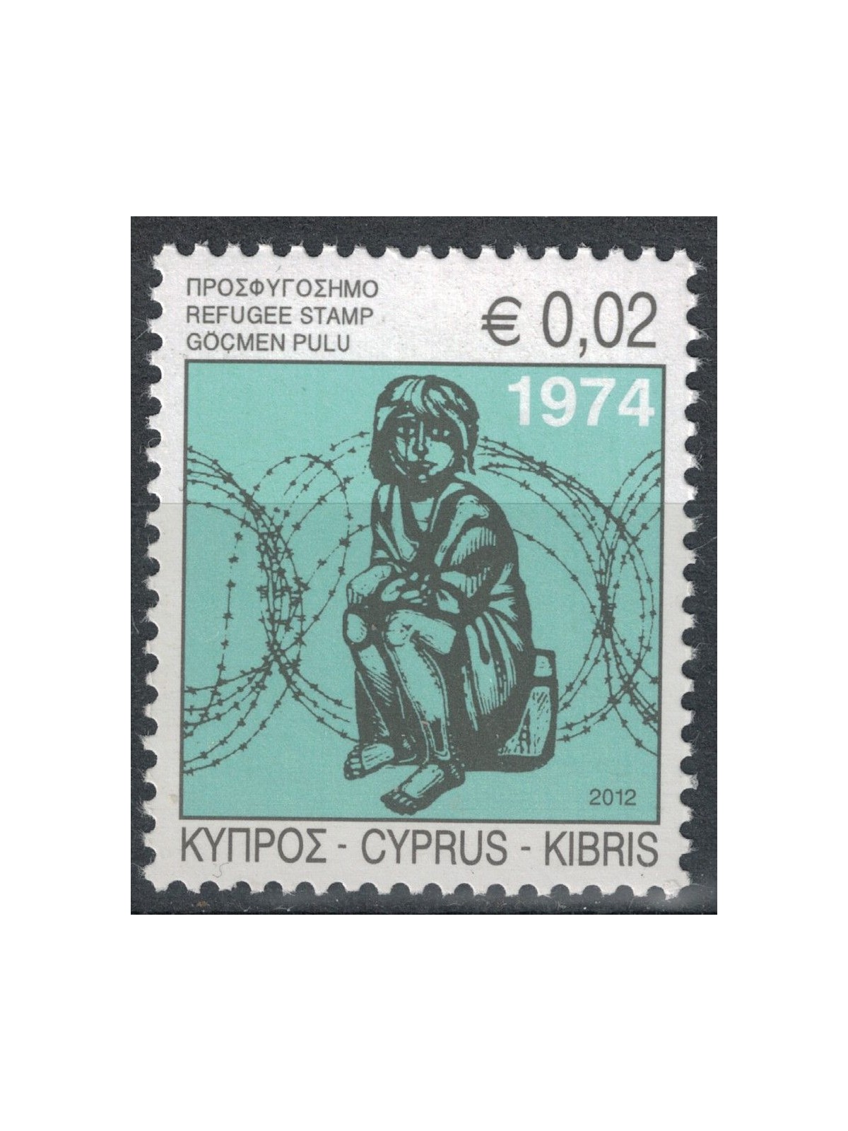 CIPRO 2012 Pro rifugiati MNH**