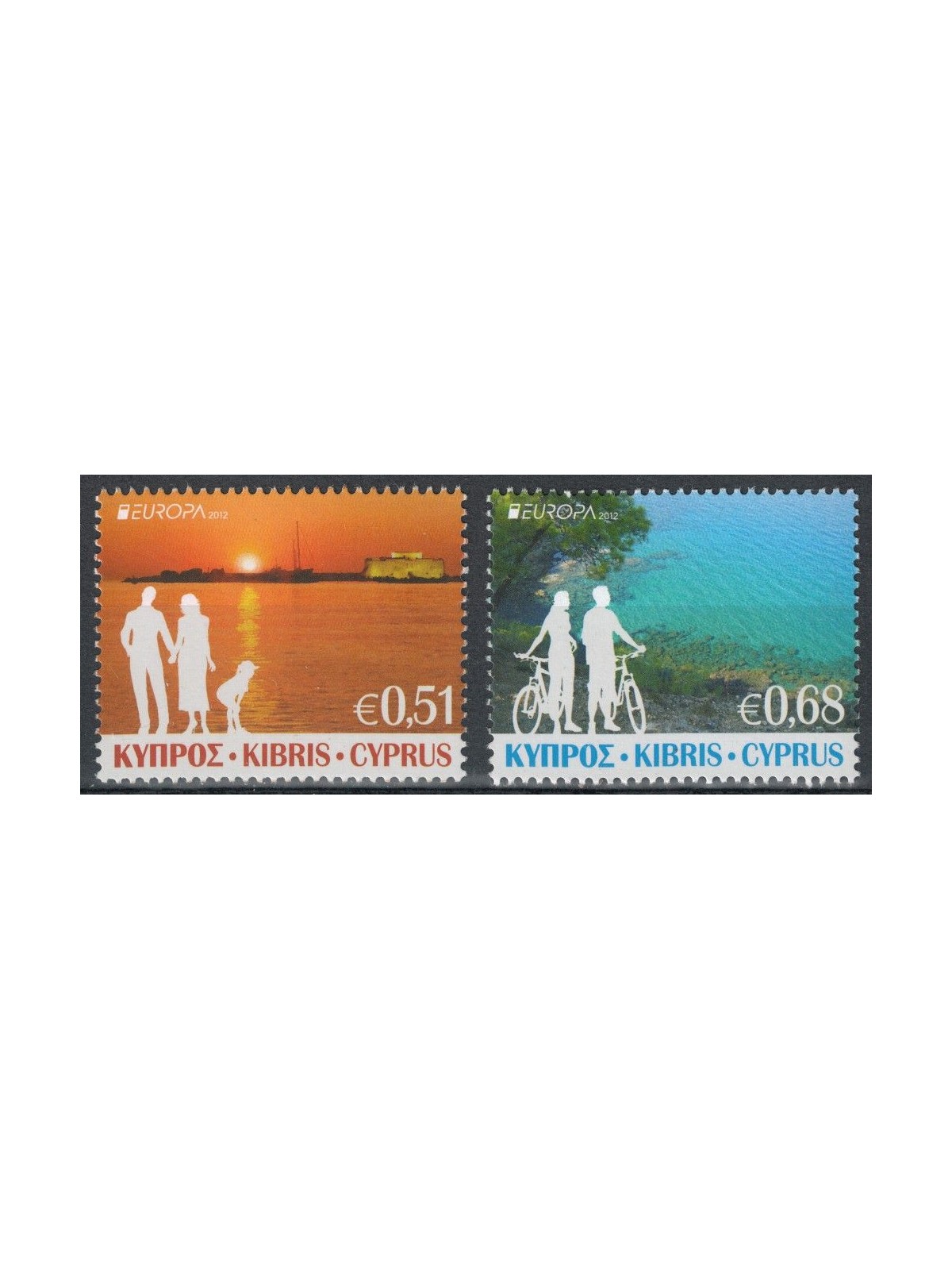 CYPRUS 2012 Europe 2v MNH**