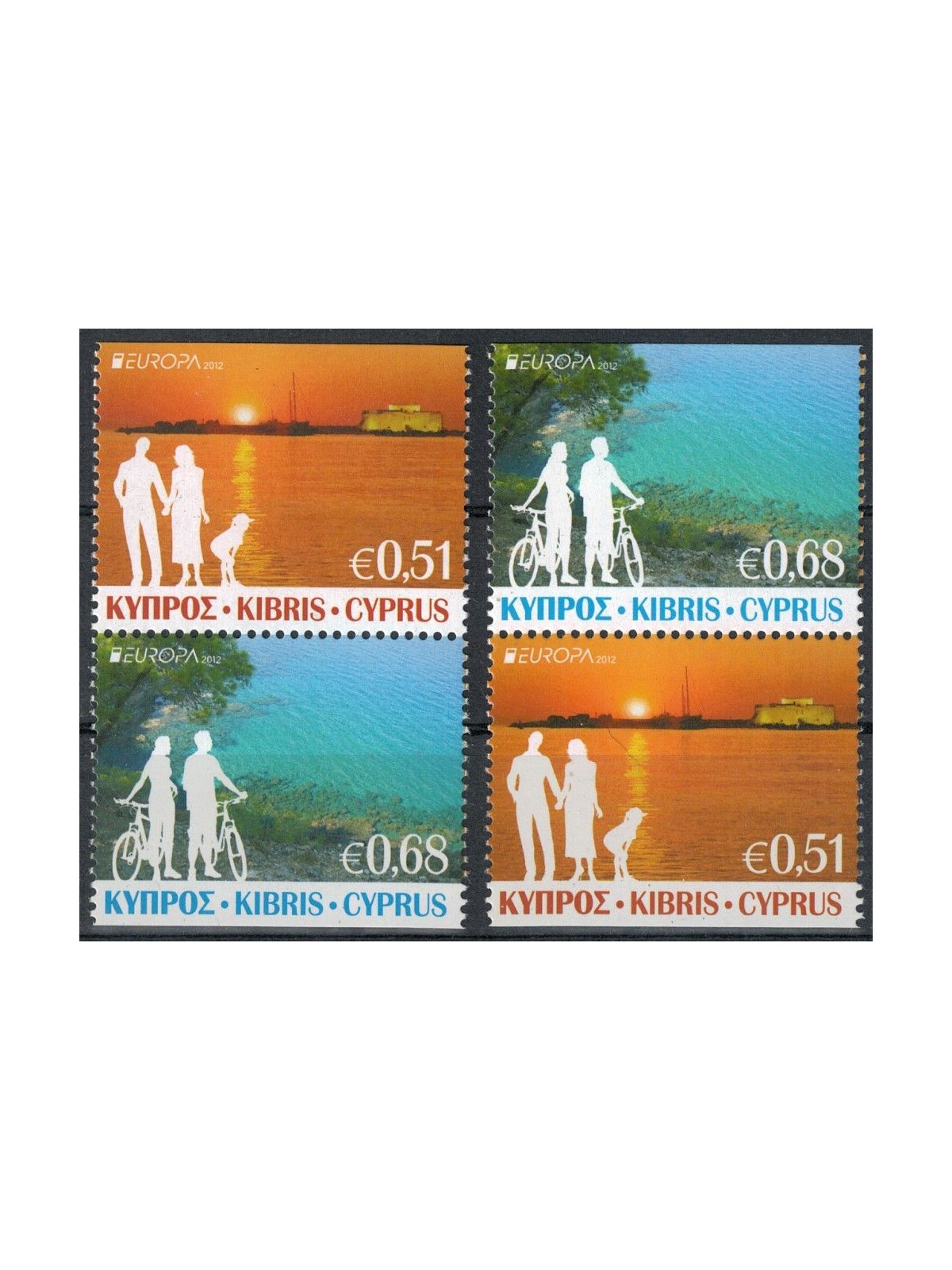 CIPRO 2012 Europa da LB 4v MNH**