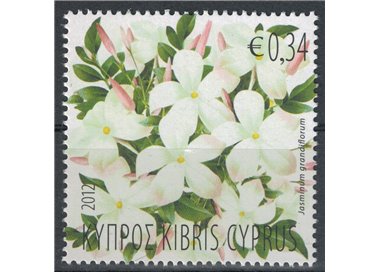 CIPRO 2012 Gelsomino, francobollo profumato MNH**