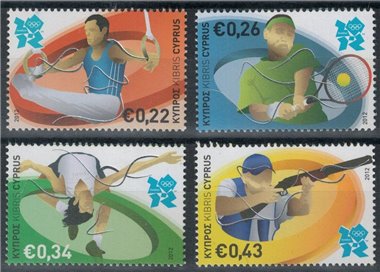 CIPRO 2012 Giochi olimpici estivi 4v MNH**