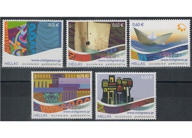 GREECE 2011 Tourism 5v MNH**
