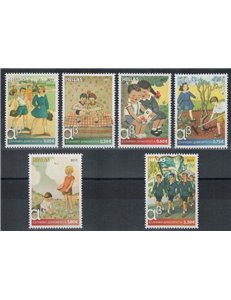 GRECIA 2011 Libri per bambini di scuola elementare 6v MNH**
