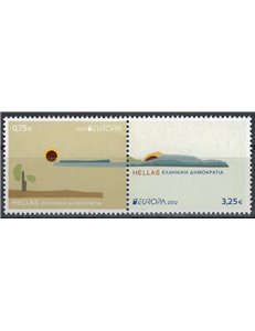 GRECIA 2012 Europa 2v MNH**