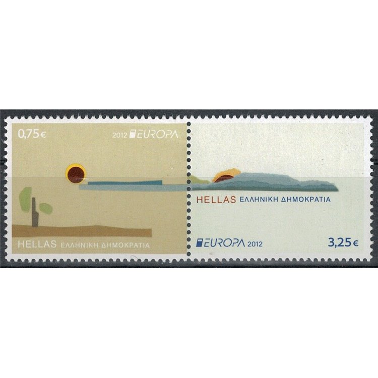 GREECE 2012 Europe 2v MNH**