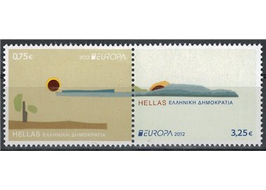 GRECIA 2012 Europa 2v MNH**