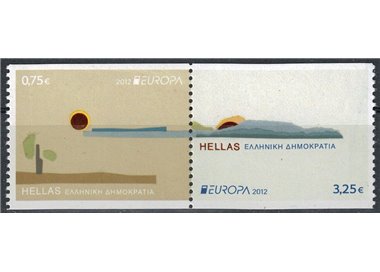 GREECE 2012 Europe (from booklet) 2v MNH**