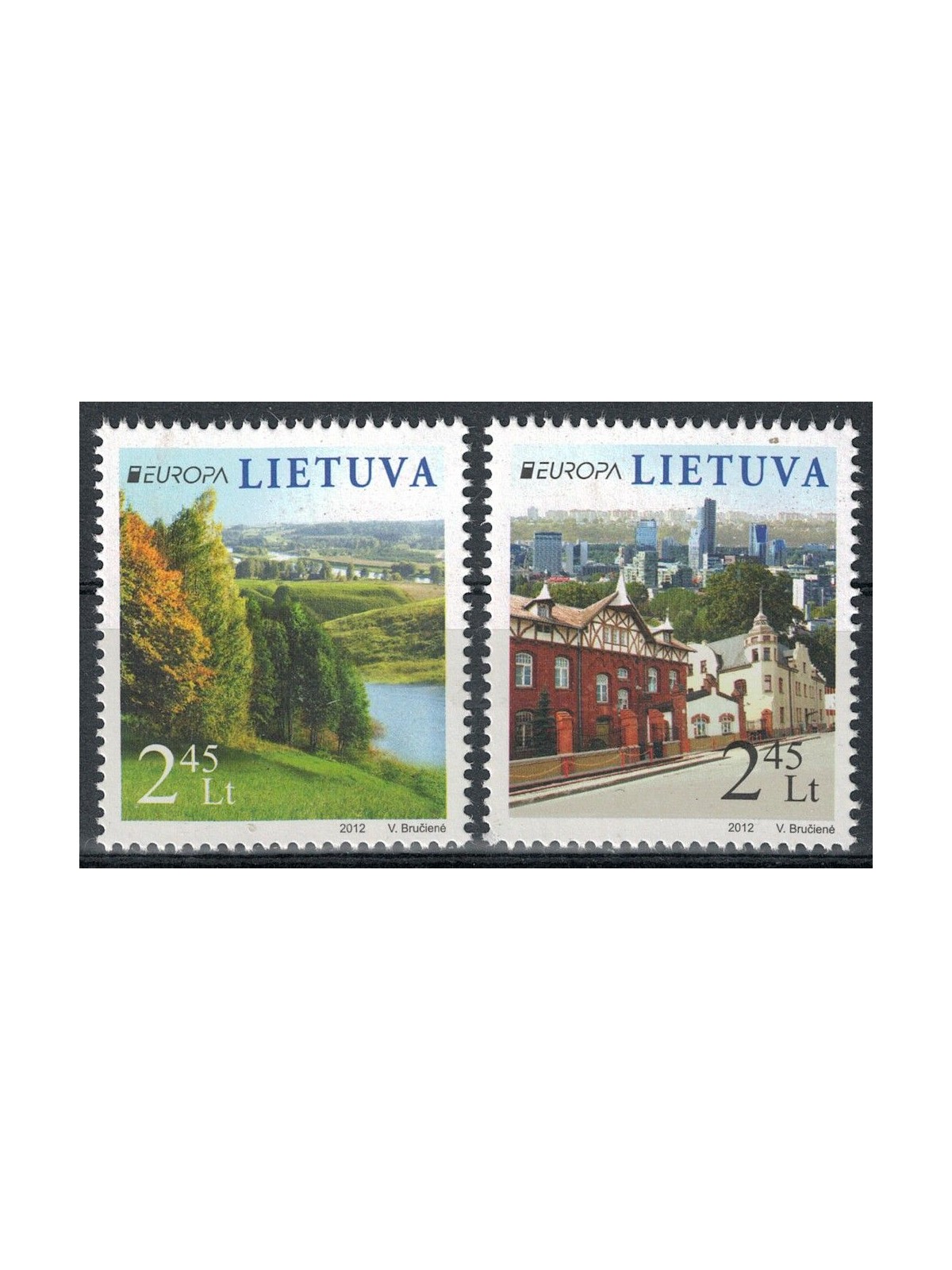 LITUANIA 2012 Europa 2v MNH**