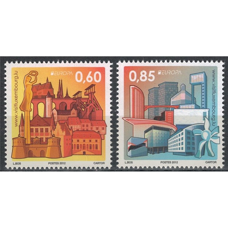 LUXEMBOURG 2012 Europe 2v MNH**