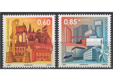 LUSSEMBURGO 2012 Europa 2v MNH**