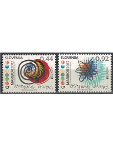 SLOVENIA 2012 Europa 2v MNH**