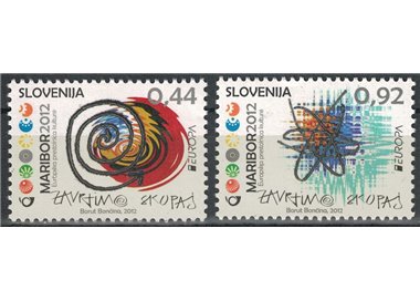 SLOVENIA 2012 Europa 2v MNH**