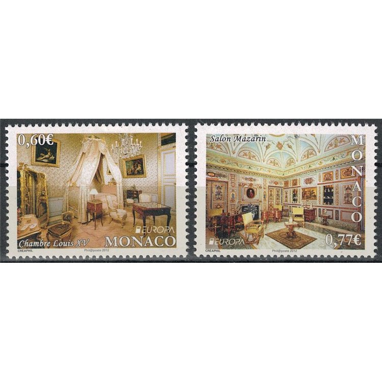 MONACO 2012 Europe 2v MNH**