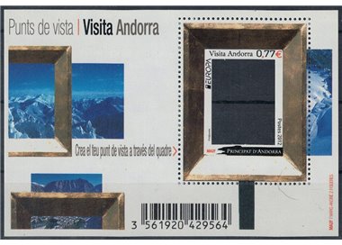 FRENCH ANDORRA 2012 Europe s/s MNH**
