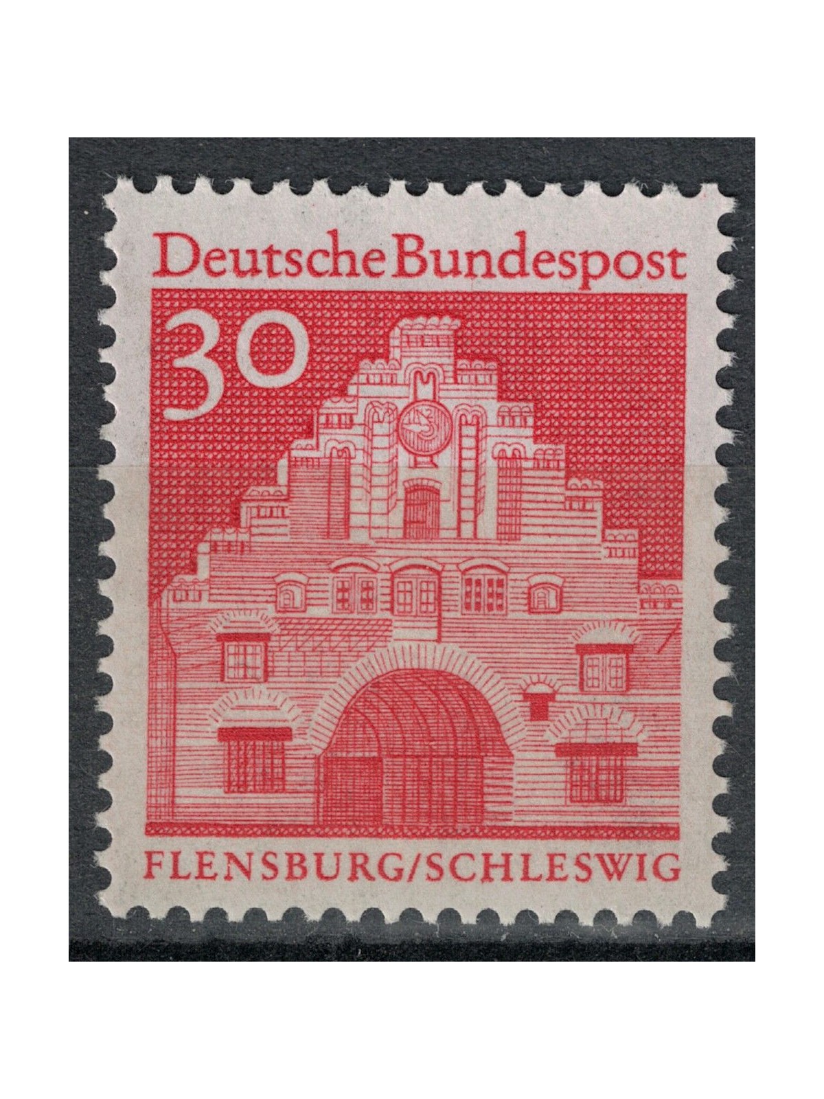 GERMANY BRD 1967 Flensburg North Tower MNH**