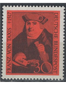 GERMANY BRD 1967 Franz von Taxis MNH**