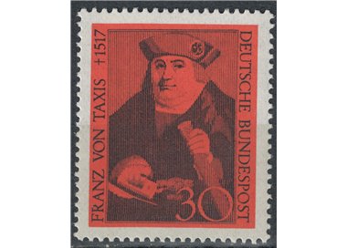 GERMANY BRD 1967 Franz von Taxis MNH**