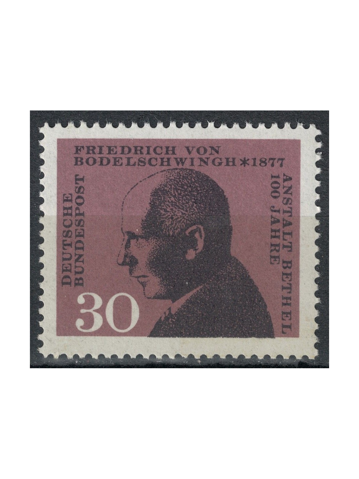 GERMANIA BRD 1967 Istituzione Bethel MNH**