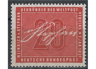 GERMANIA BRD 1956 Heinrich von Stephan MNH**