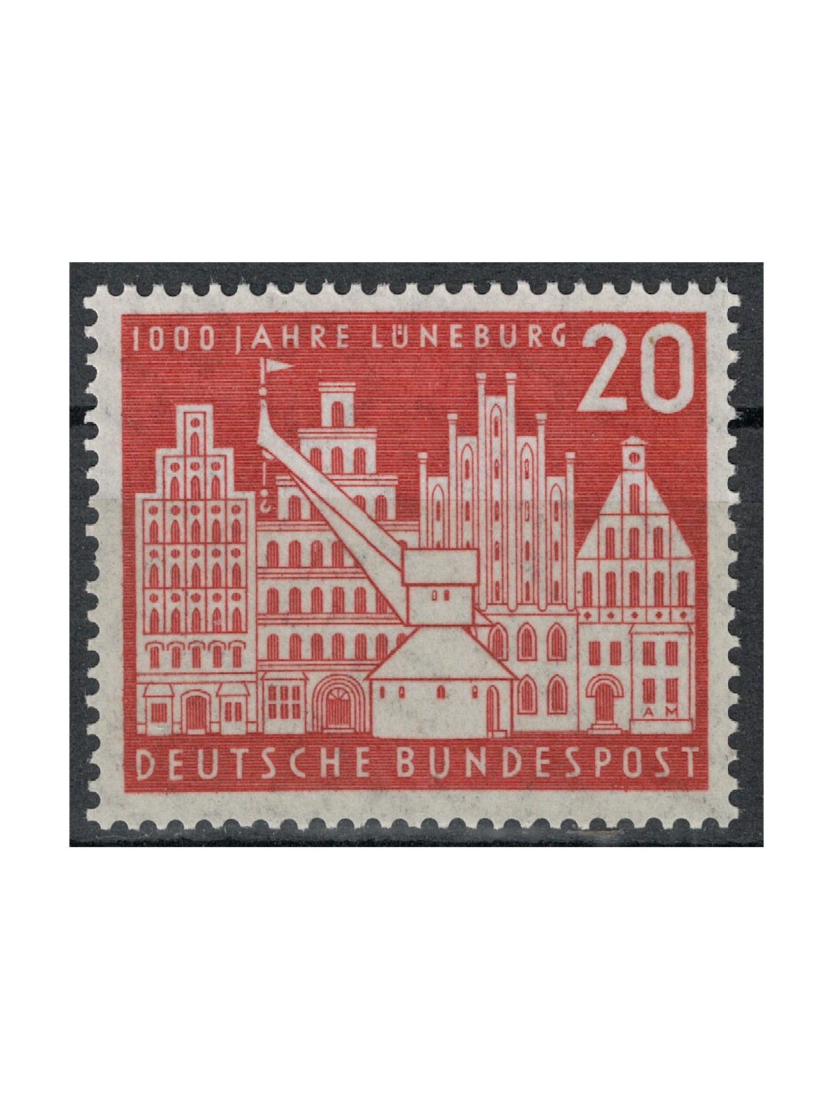 GERMANIA BRD 1956 Città di Luneburg MNH**