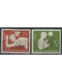 GERMANY BRD 1956 Pro youth hostels 2v MNH**