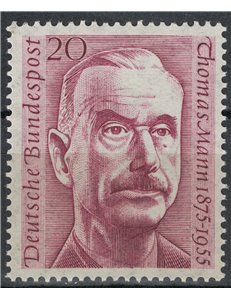 GERMANIA BRD 1956 Thomas Mann MNH**