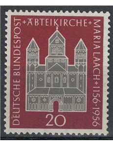 GERMANIA BRD 1956 Chiesa di Maria Laach MNH**