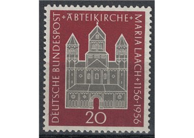 GERMANIA BRD 1956 Chiesa di Maria Laach MNH**
