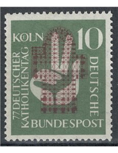 GERMANY BRD 1956 Catholic Day MNH**