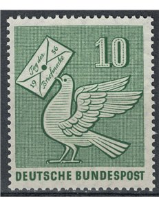 GERMANY BRD 1956 Stamp Day MNH**