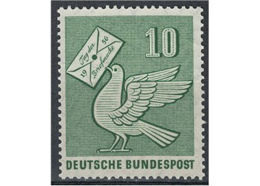 GERMANY BRD 1956 Stamp Day MNH**